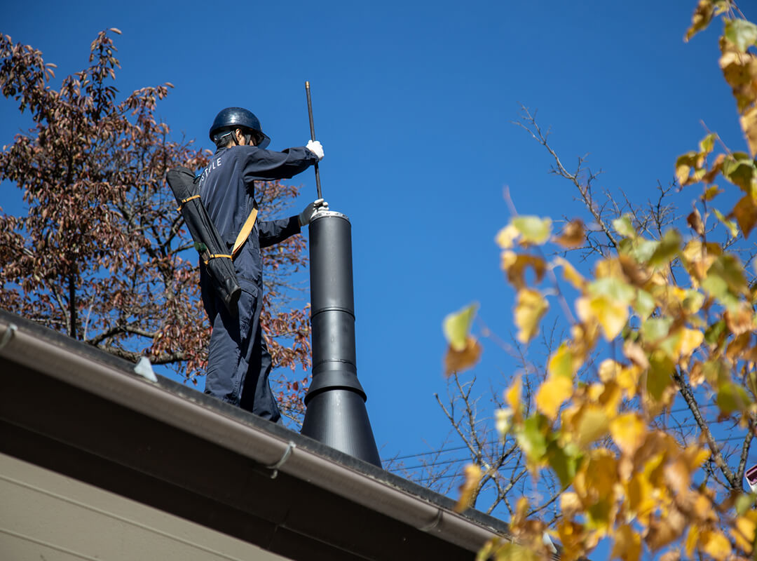 スノースタイル メンテナンスの様子